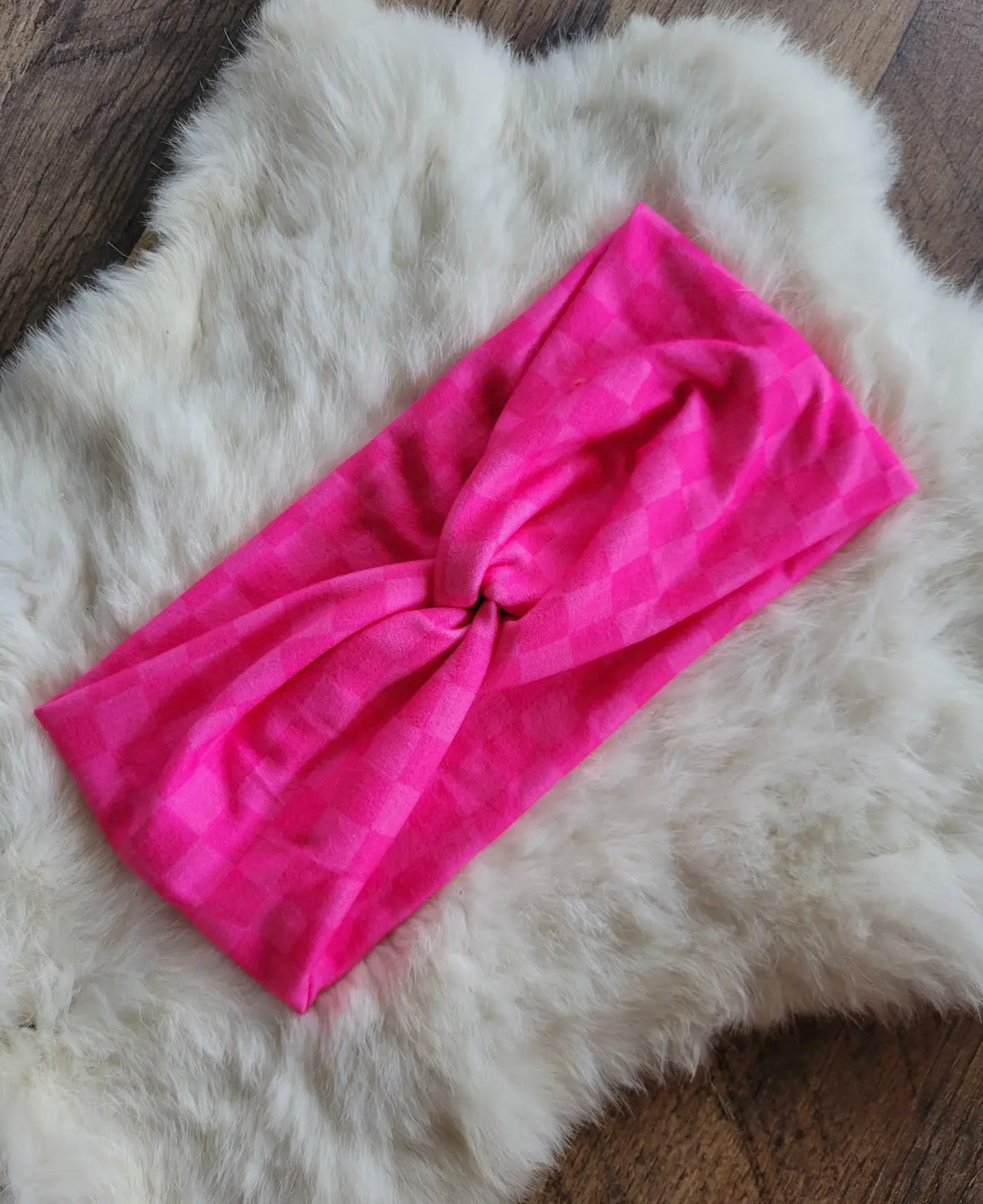 Checkered Headbands