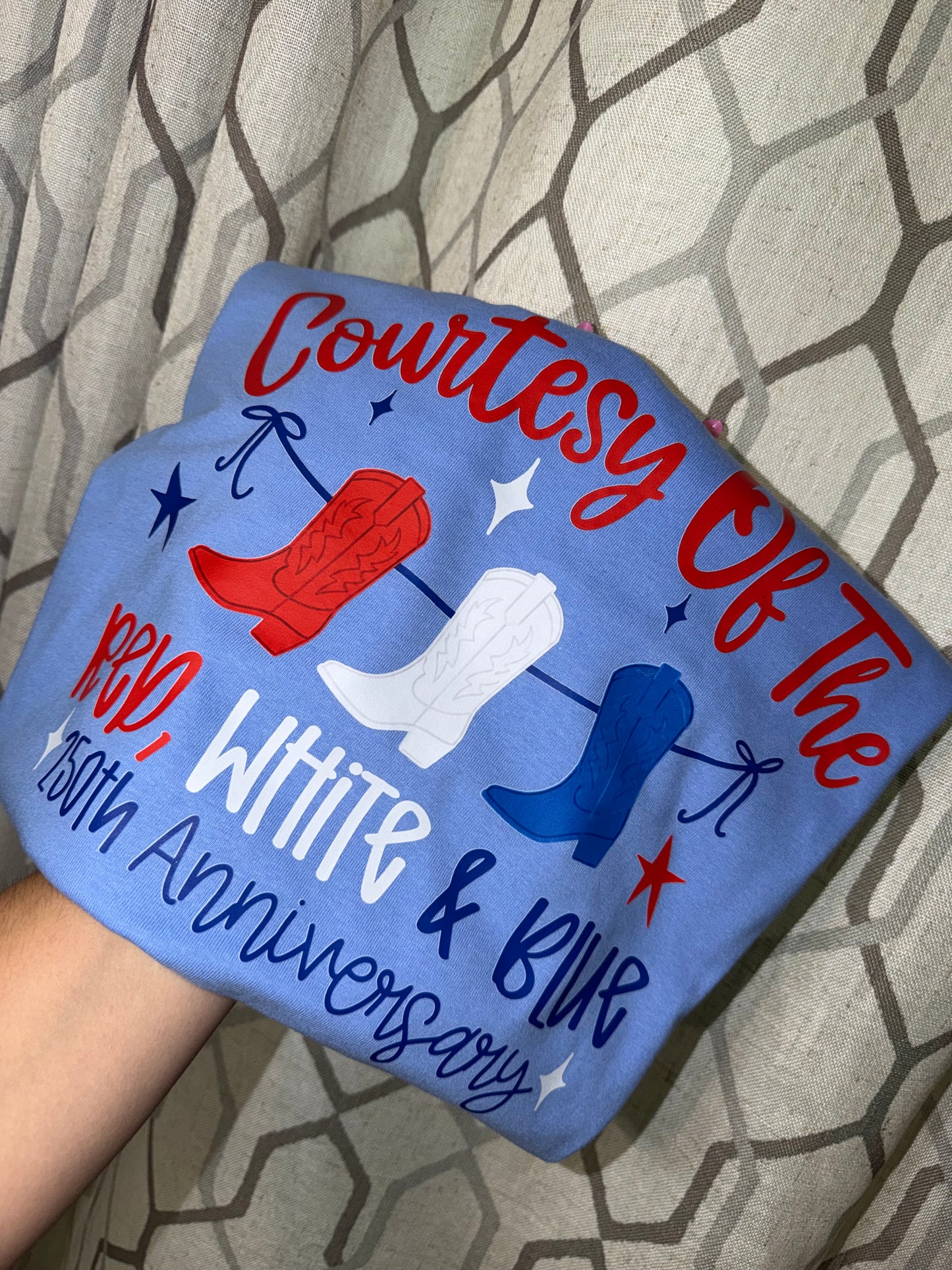 Courtesy of the Red White and Blue Tee