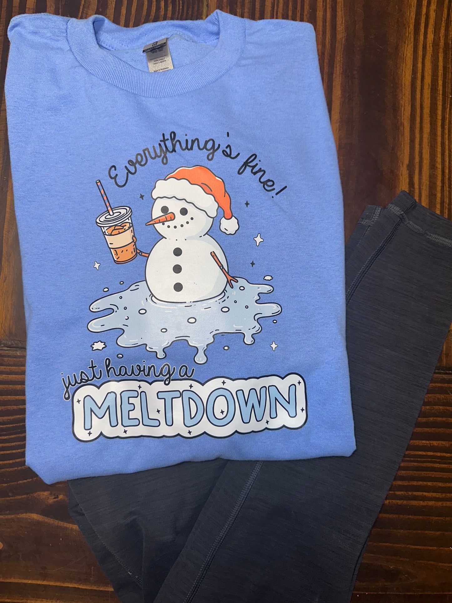 Black Friday Special- We’re Having a Meltdown long sleeve graphic