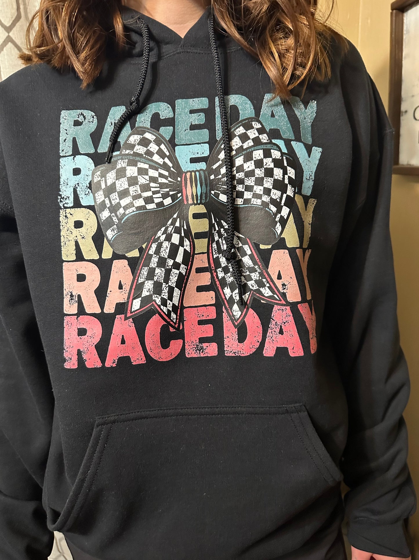 Checkered Race Day Hoodie