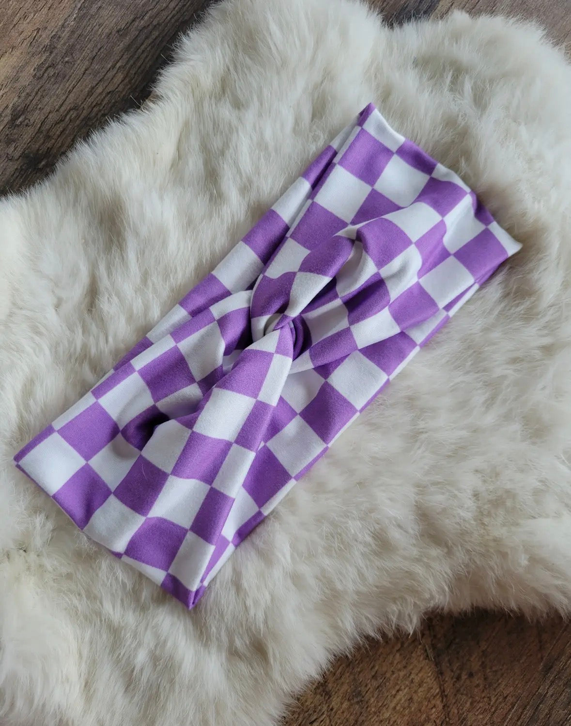 Checkered Headbands