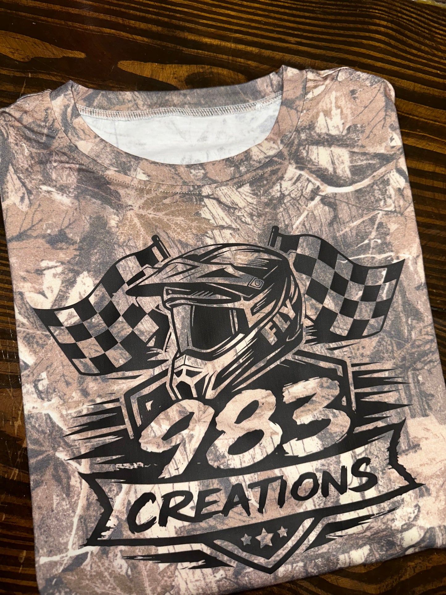 983 Creations- Camo Tee