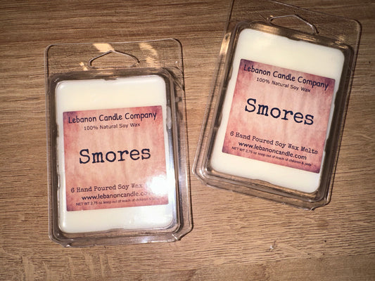 Smores Hand Poured Natural Soy Wax Melts