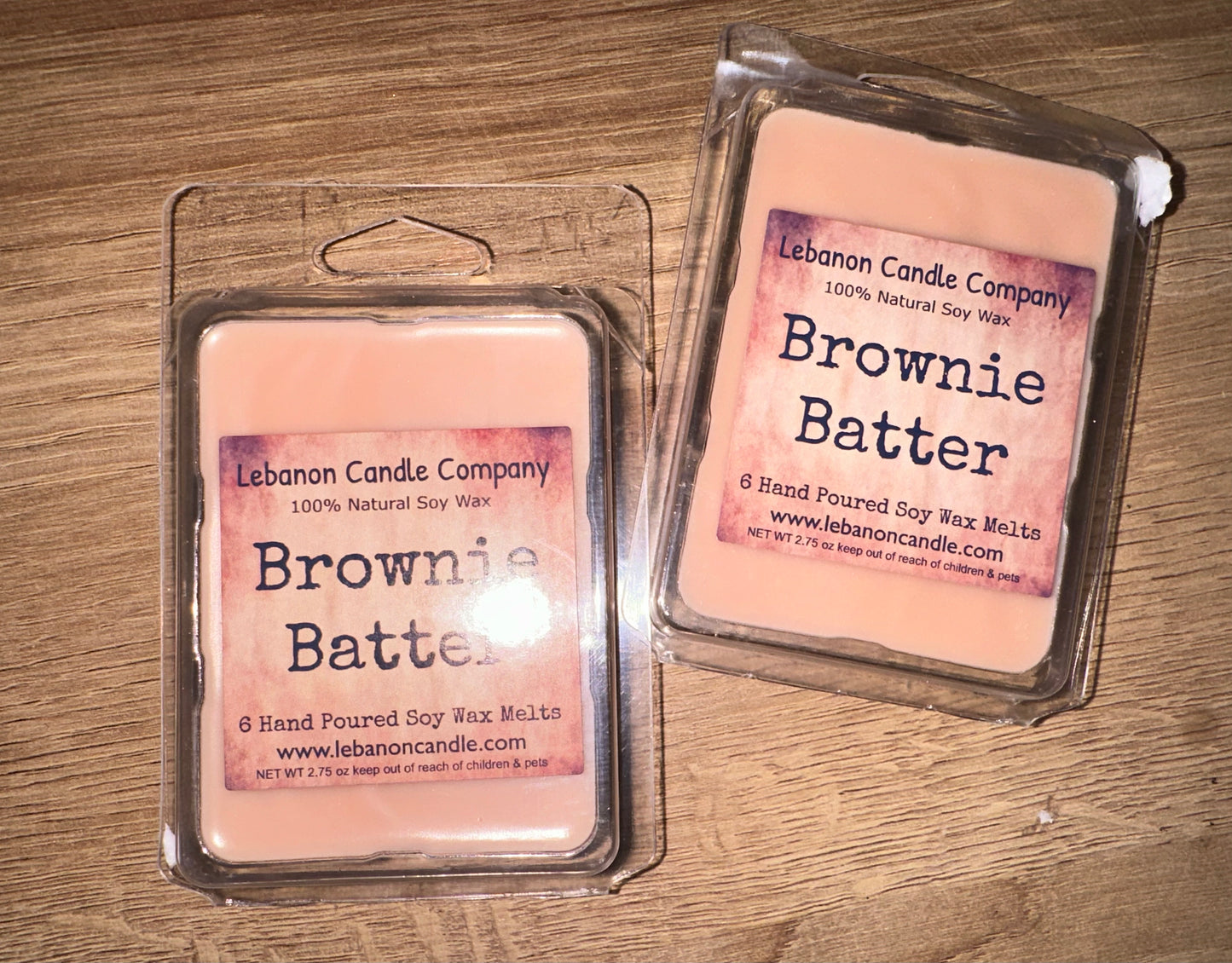 Brownie Batter Hand Poured Natural Soy Wax Melts