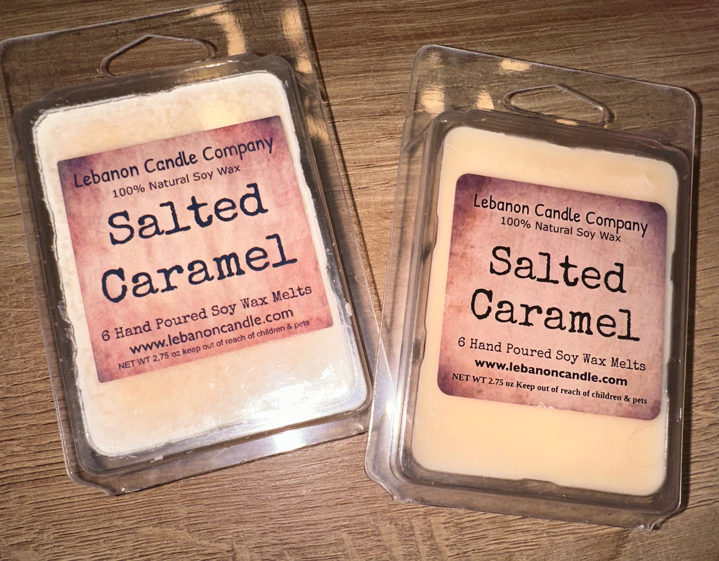 Salted Carmel Hand Poured Natural Soy Wax Melts