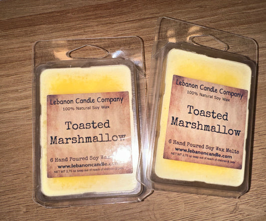 Toasted Marshmallow Hand Poured Natural Soy Wax Melts