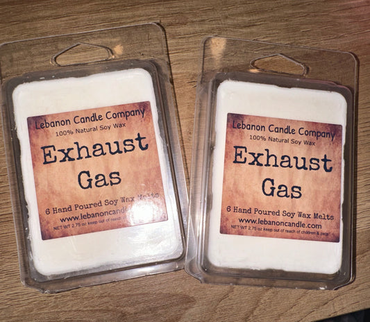 Exhaust Gas Hand Poured Natural Soy Wax Melts