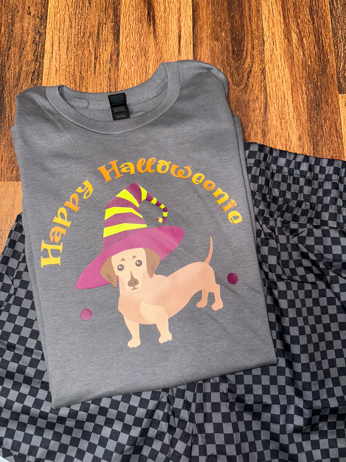 Happy Halloweenie Graphic Tee