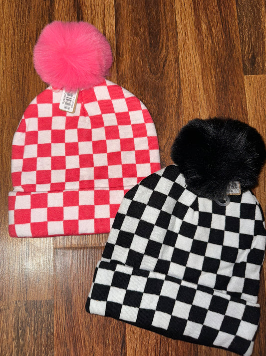 Checkered Beanies