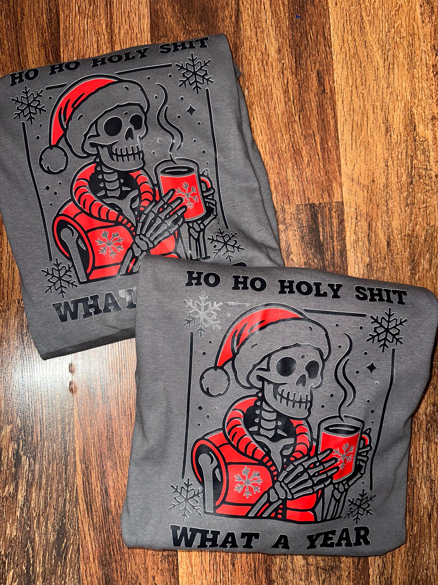 Ho Ho Holy Shit- What a Year Long Sleeve